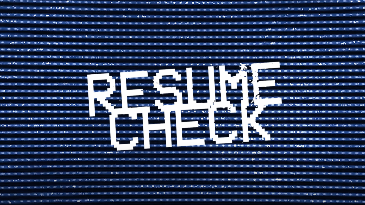 Resume Check by Planetboom