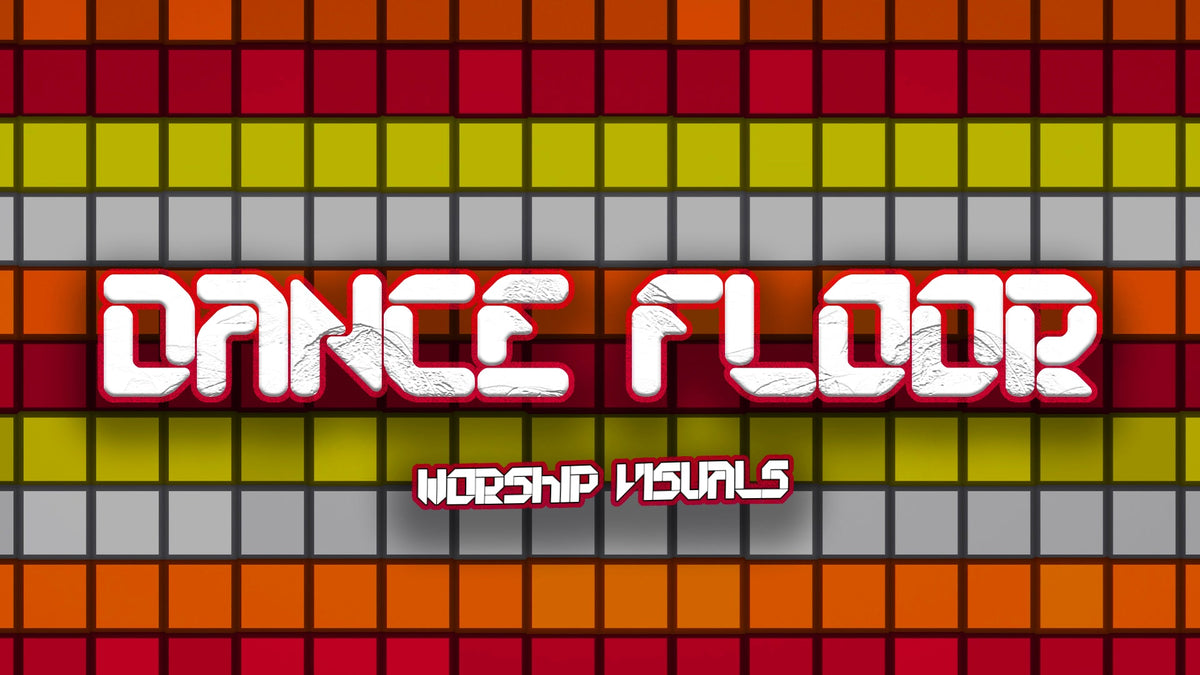 The Dance Floor worship visual pack