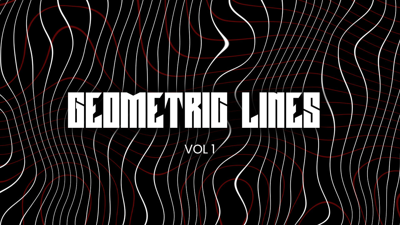 Geometric Lines worship visual loop