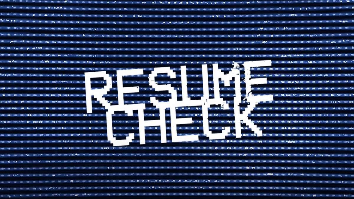 Resume Check by Planetboom - Talesoft Digital