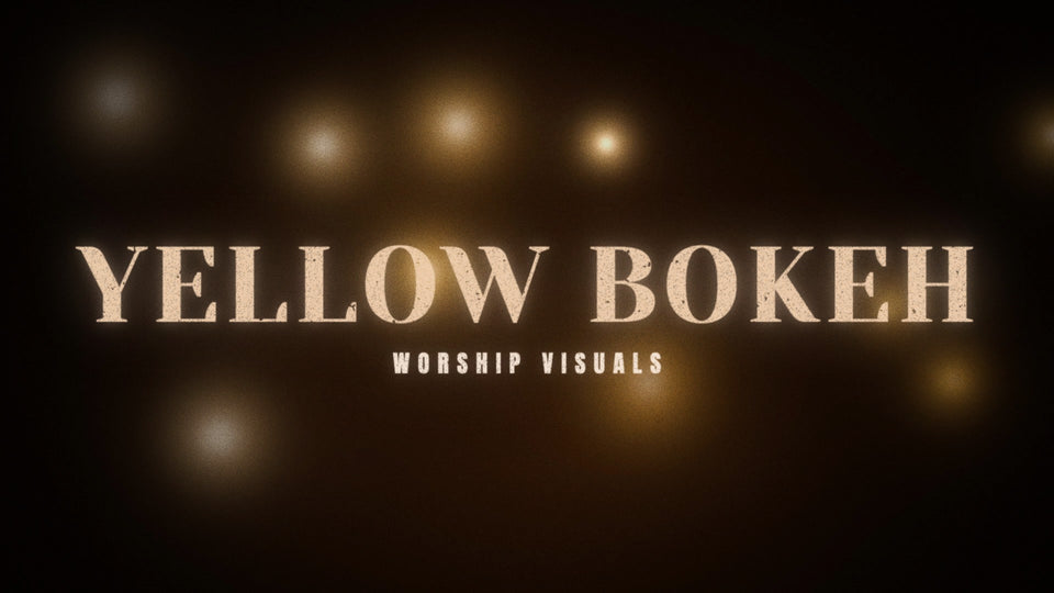 Yellow Bokeh